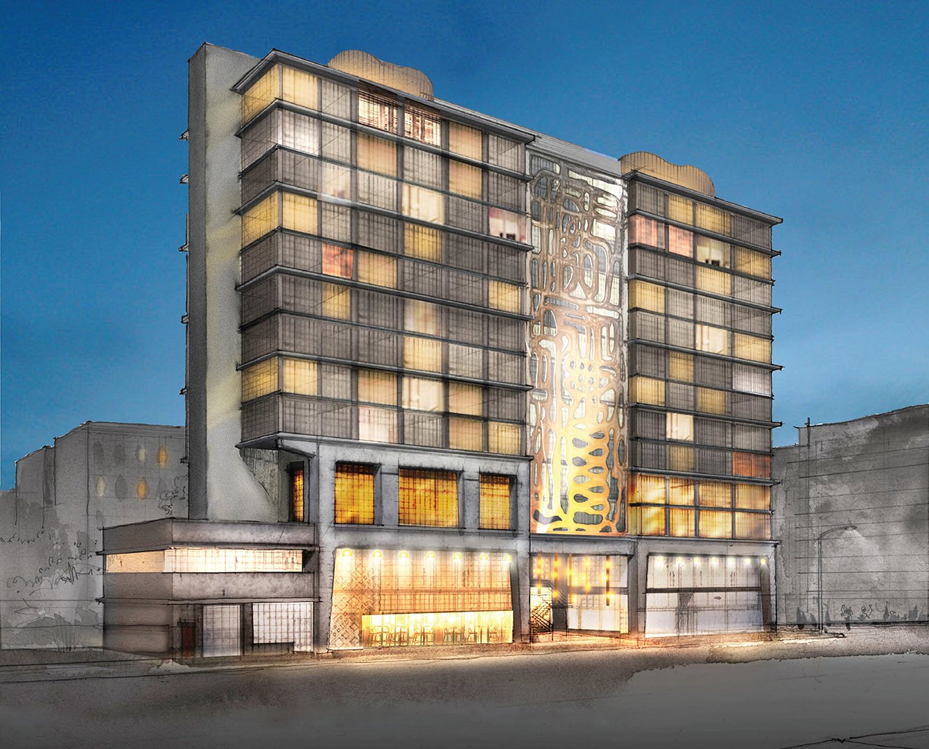 61 Bond Hotel Rendering